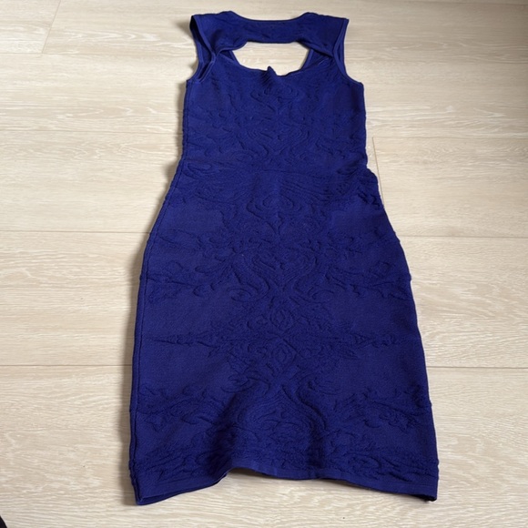 Nicole Miller Blue Sheath Dress for Cocktail - Picture 8 of 8